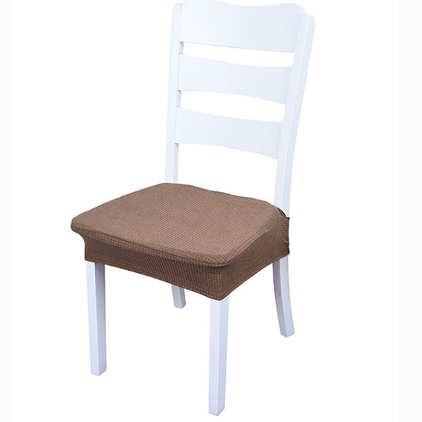 6pcs waterproof chair covers spandex dining room chair seat cover protector seat case elastic slipcover housse de chaise
